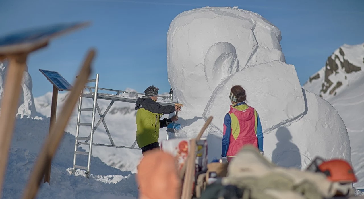 Scultura di ghiaccio