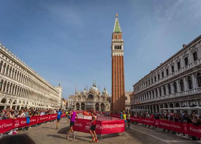 La maratona a Venezia