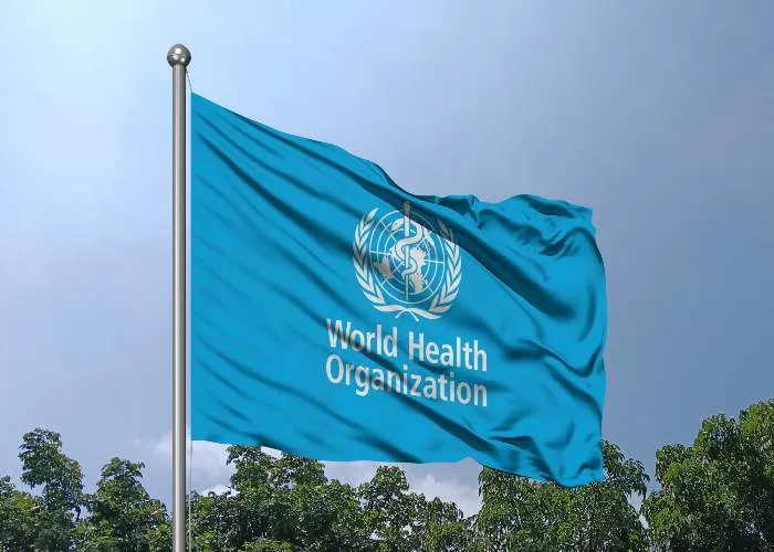 Bandiera dell'Oms, World Health Organization
