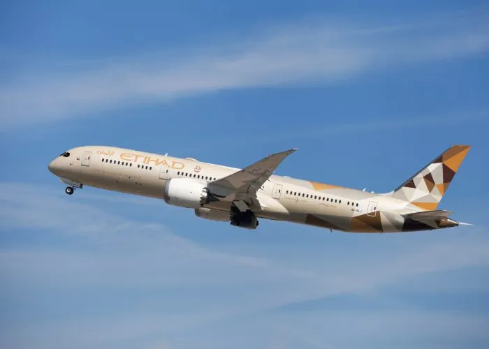 Etihad è stata eletta compagnia aerea più sicura al mondo