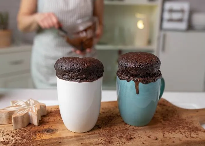 Mug cake al cioccolto