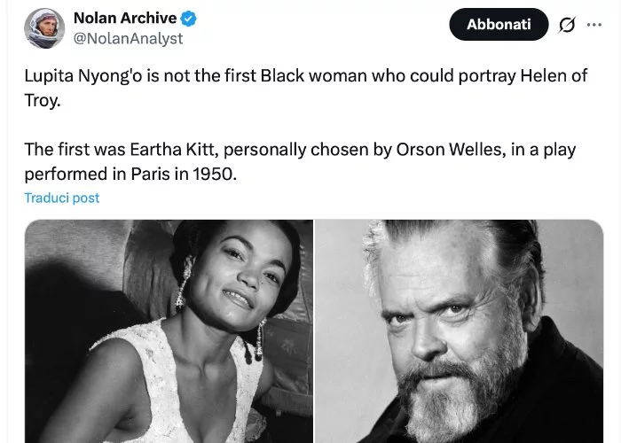 Orson Welles e Eartha Kitt