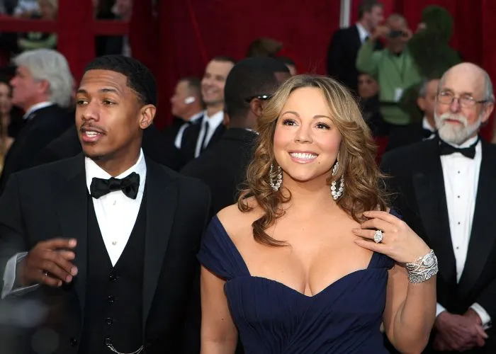 Mariah Carey insieme all'ex marito Nick Cannon