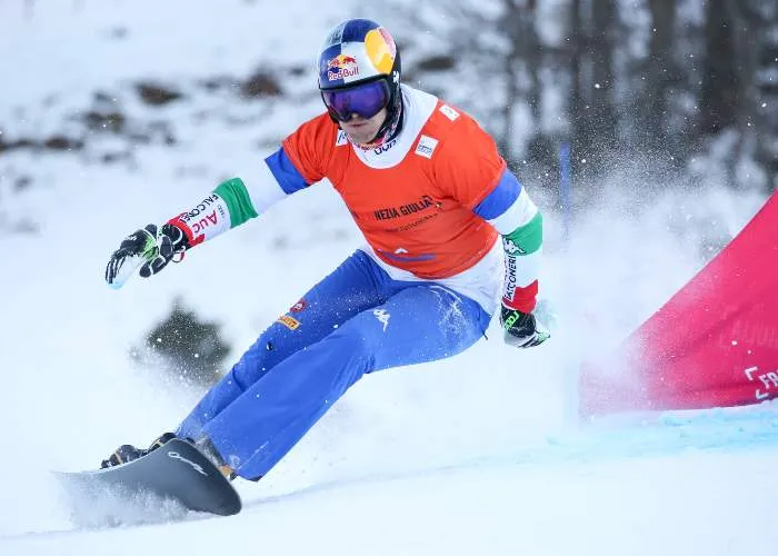 Roland Fischnaller durante una gara