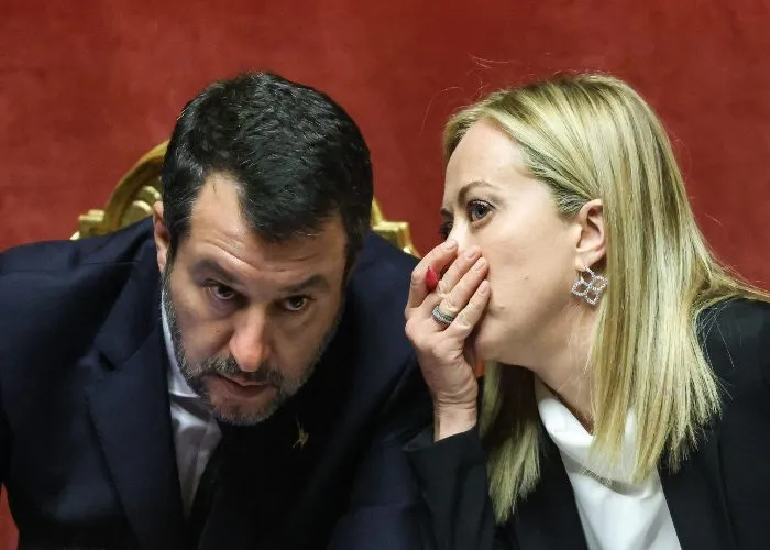 Matteo Salvini e Giorgia Meloni