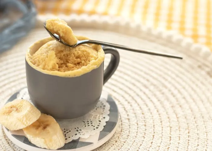 Mug cake alla banana