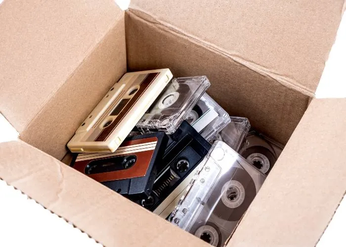 Delle vecchie musicassette
