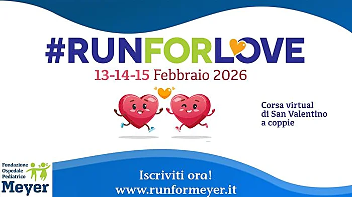 run for love 2026 è tra gli eventi a Firenze del 14 e 15 febbraio