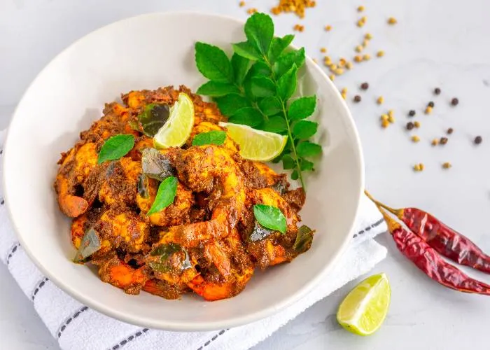 Curry di gamberi, tradizionale piatto afrodisiaco