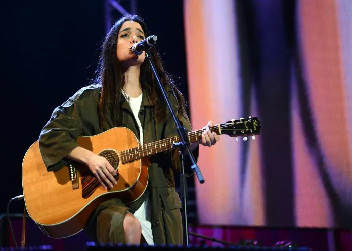 Levante durante un concerto a Roma