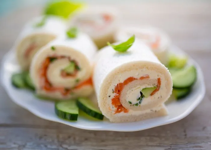 Tramezzini al salmone