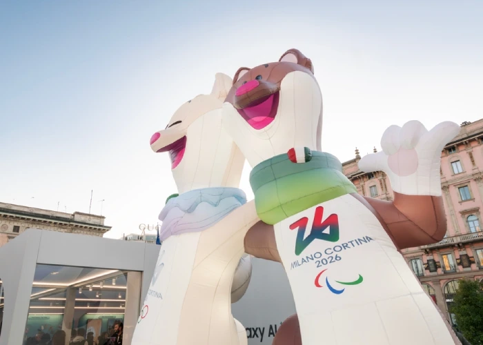 Mascotte Olimpiadi Milano Cortina 2026