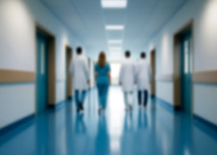 Dei medici in ospedale