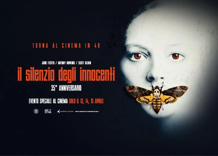 'Il silenzio degli innocenti', poster ufficiale adattato per il 35° anniversario