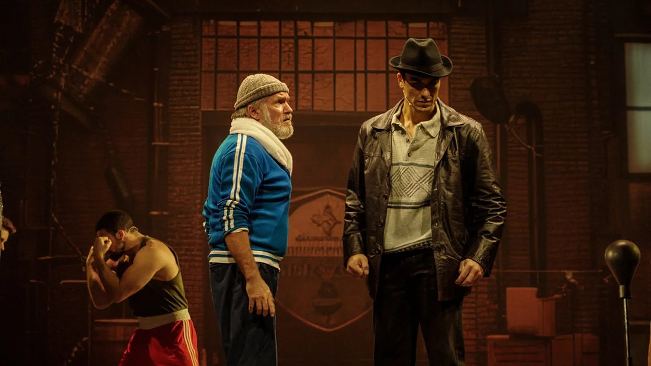 una scena di Rocky - The Musical