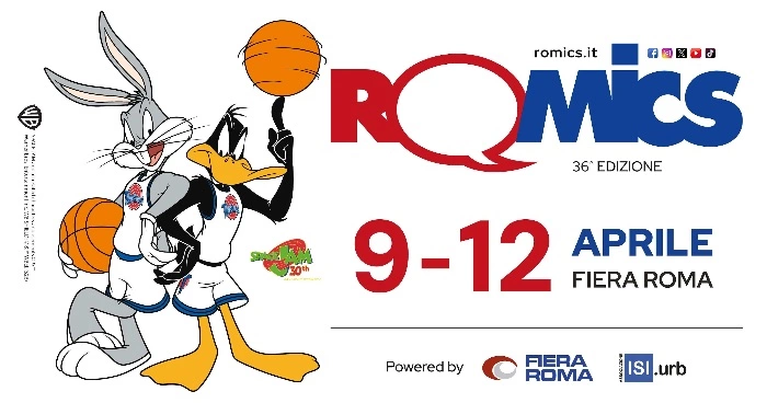 Il poster del Romics di Primavera 2026