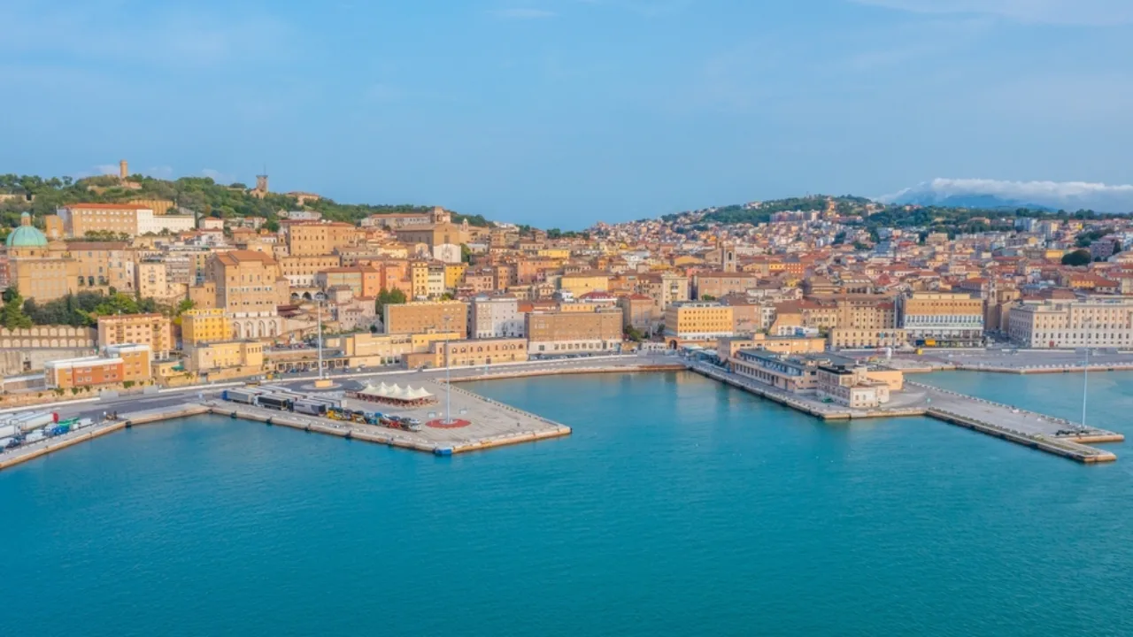 Vista aerea di Ancona