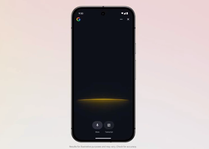 Ricerca Live su smartphone