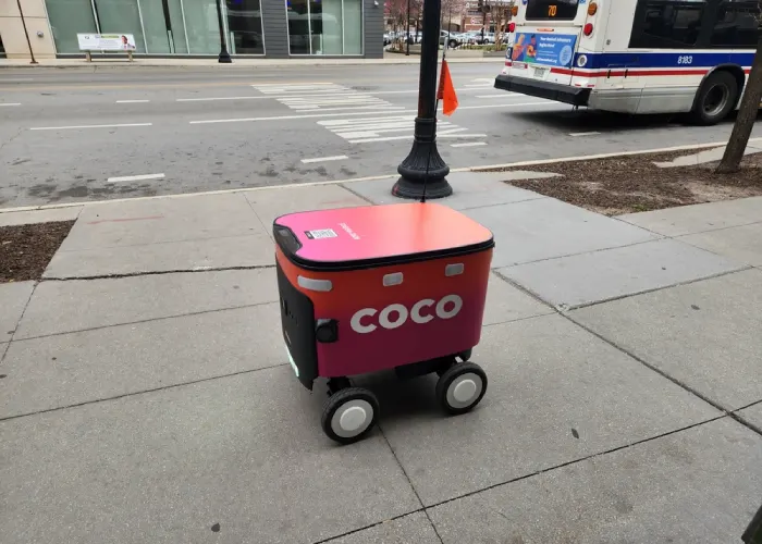 Robot Coco a Chicago