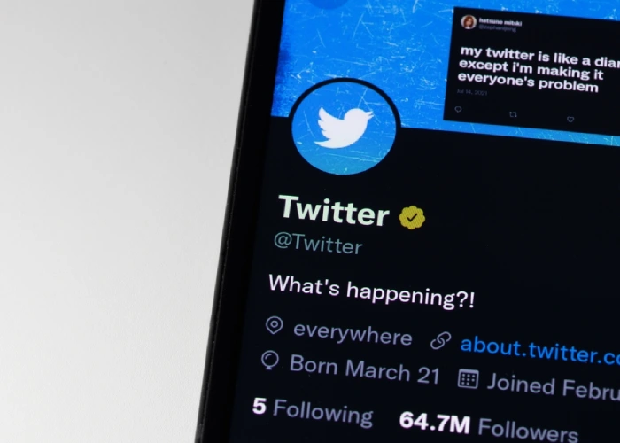 Account Twitter su Twitter