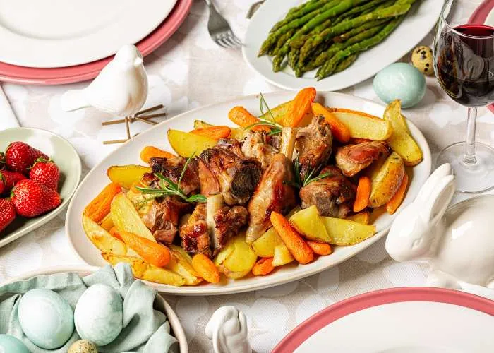 Agnello al forno, tipico piatto di Pasqua