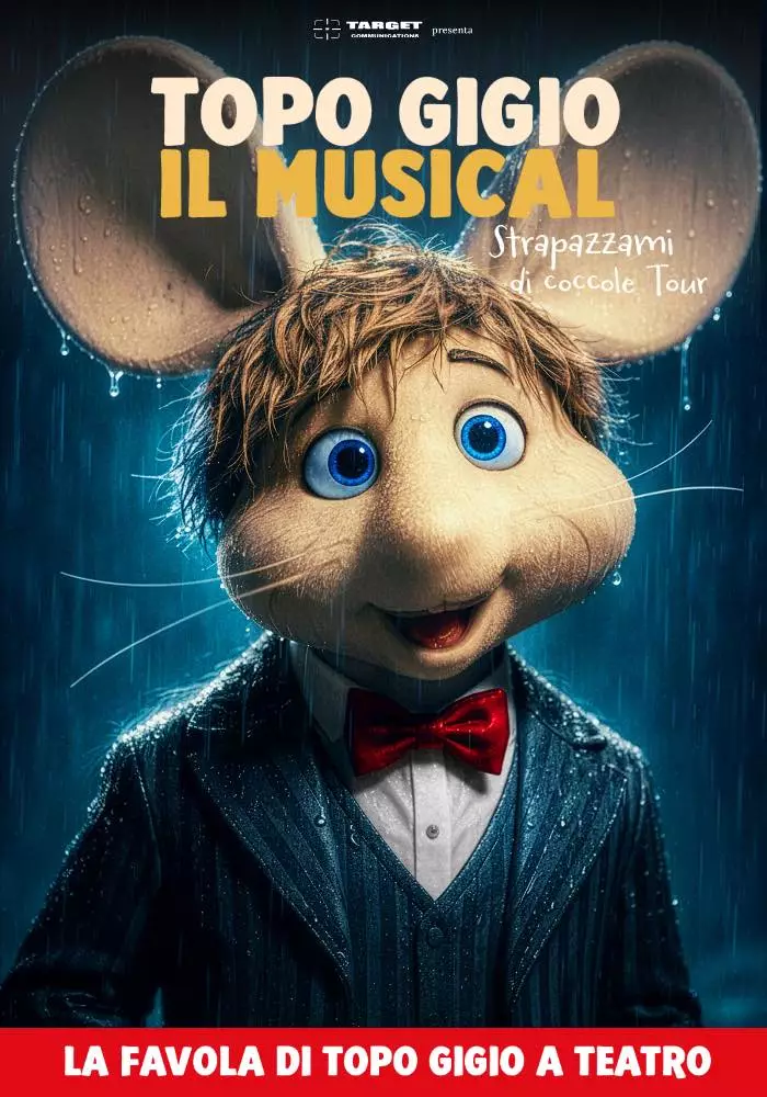 Topo Gigio musical poster
