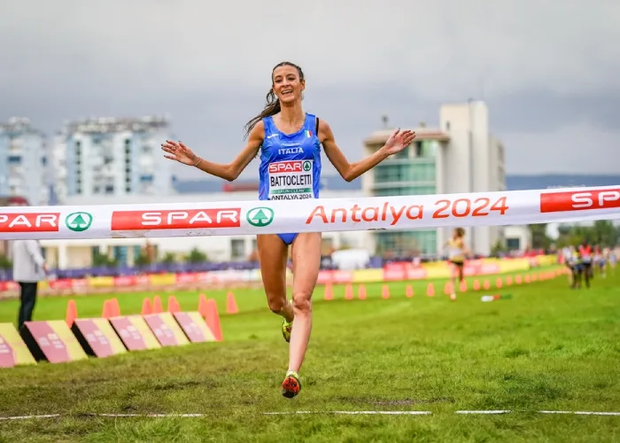 Nadia Battocletti agli Europei 2024 di corsa campestre