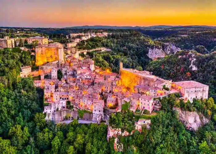 Dove andare a Pasquetta in Toscana - Sorano in Toscana