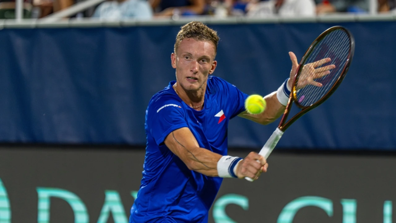 Jiri Lehecka alla Coppa Davis 2025
