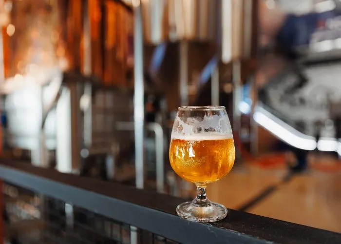 Un birrificio artigianale