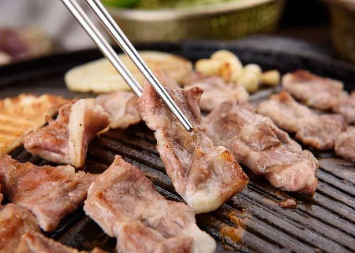 piatti cucina coreana: - samgyeopsal