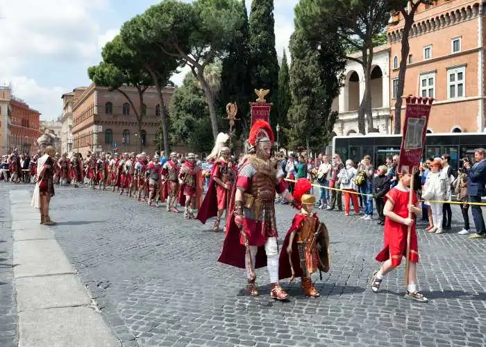 La sfilata del Natale di Roma
