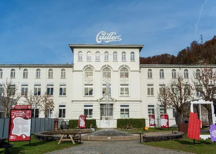 Parc du Chocolat Cailler - La fabbrica di cioccolato Maison Cailler che diventerà parco