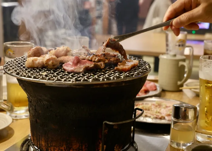 Cottura con la tecnica dello Yakiniku