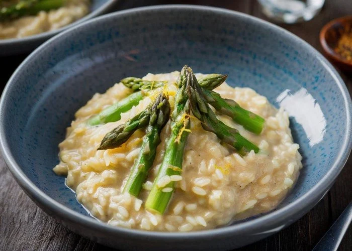 risotto con gli asparagi