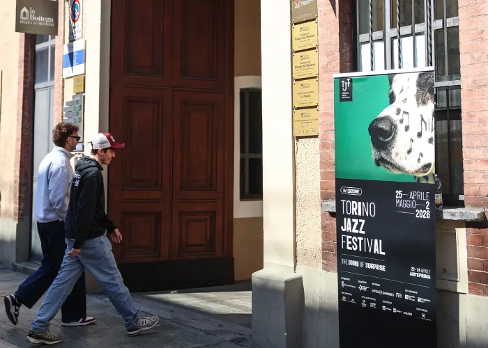 Ingresso per la conferenza stampa per il Torino Jazz Festival 2026