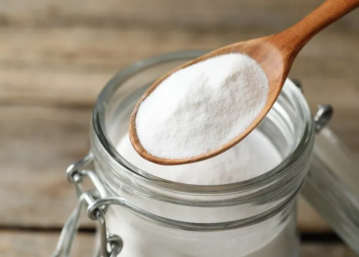 Bicarbonato in un barattolo