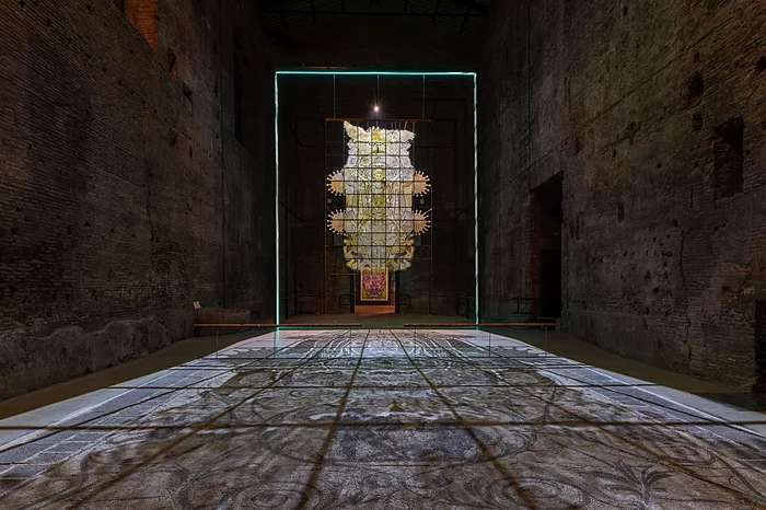 The Heaven of Nine Levels - Metamorphoses Terme di Diocleziano Press Photo di Monkeys Video Lab