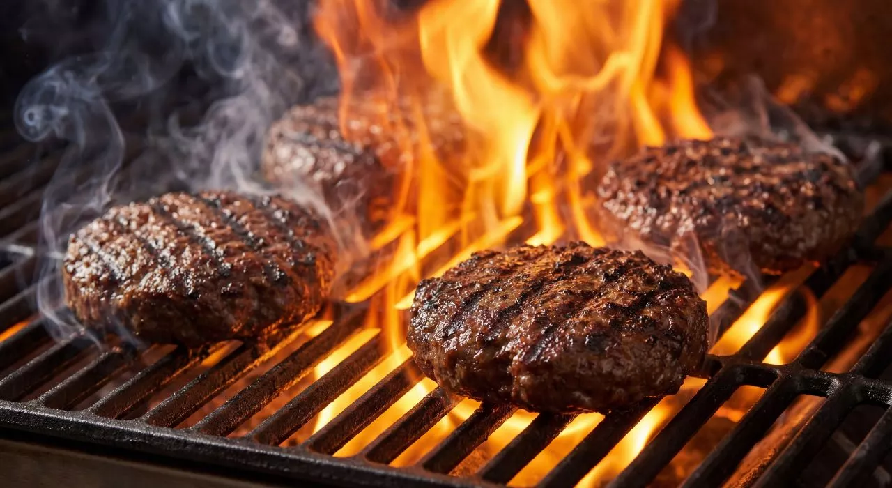 hamburger alla griglia