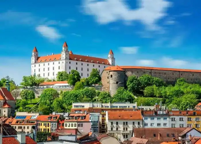 Il Castello di Bratislava in Slovacchia