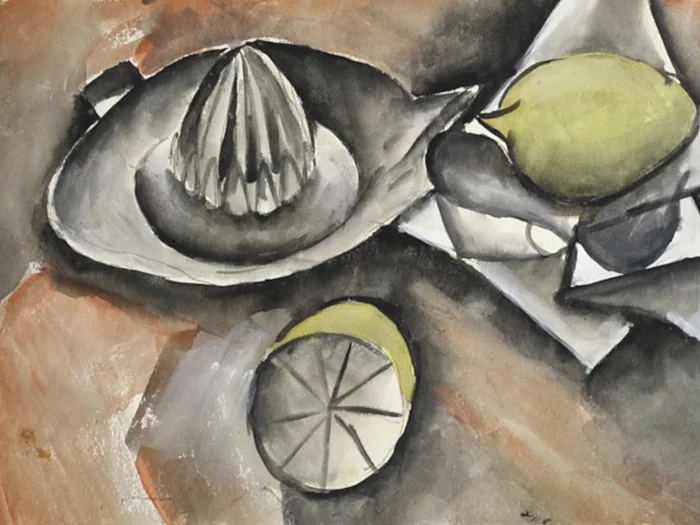 natura morta con limoni - Max Peiffer Watenphul