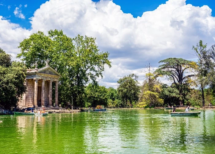 Villa Borghese laghetto