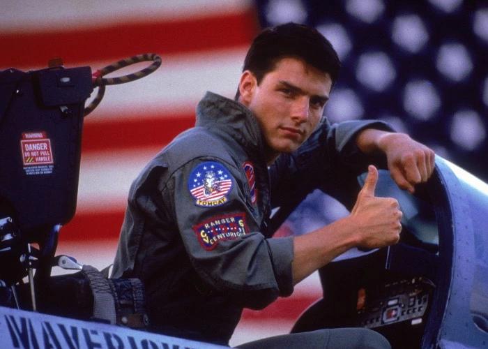 Tom Cruise in Top Gun