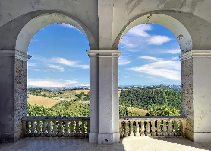 Panorama da Civitella del Tronto in Abruzzo