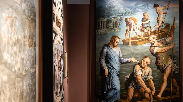 Vasari e Roma ai Musei Capitolini - allestimeto
