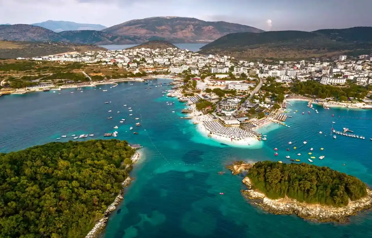 Ksamil in Albania