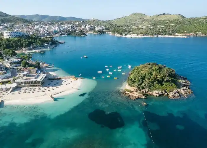 Ksamil in Albania