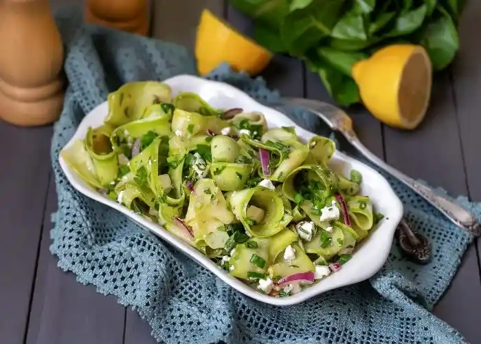 Carpaccio di zucchine