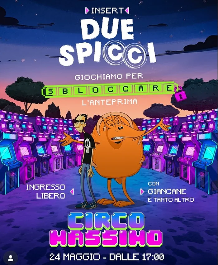 Tra gli eventi di a Roma del 24 maggio, c'è Zerocalcare, anteprima di Due Spiccial Circo Massimo