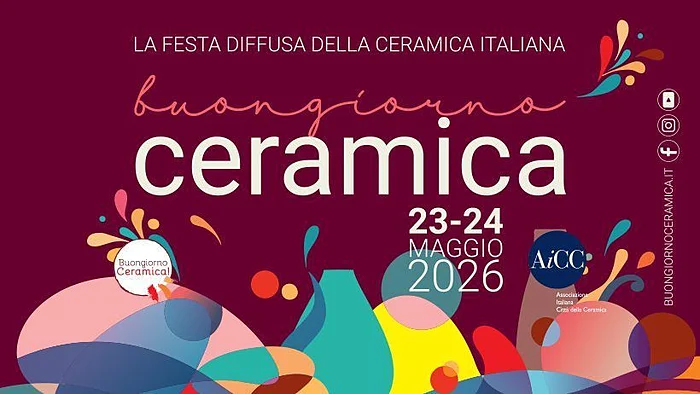 Tra gli eventi a Firenze del 23 e 24 maggio, Buongiorno Ceramica! 2026